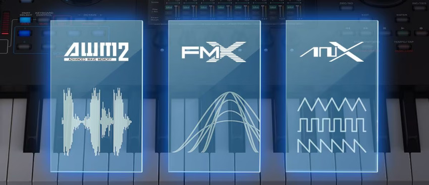 Yamaha Montage M8 - 3 Sound Engines